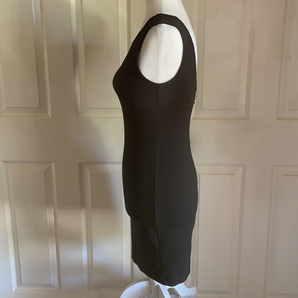 Juicy Couture Black Back Zip Bodycon Mini Dress - Picture 7 of 10